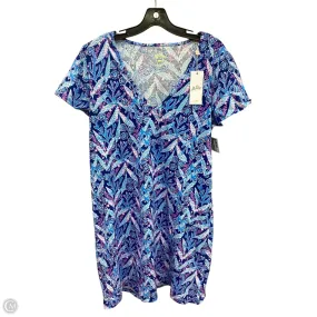 Dress Designer By Lilly Pulitzer In Blue, Size: Xl
