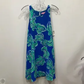 Dress Designer By Lilly Pulitzer In Blue, Size: Xs