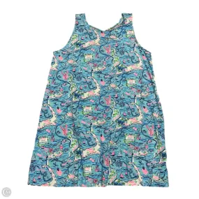 Dress Designer By Lilly Pulitzer In Blue, Size: Xxl