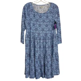 Dress Designer By Lilly Pulitzer In Blue, Size:M