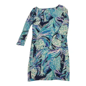 Dress Designer By Lilly Pulitzer In Blue, Size:Xs