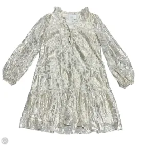 Dress Designer By Lilly Pulitzer In Cream & Gold, Size: S