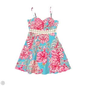Dress Designer By Lilly Pulitzer In Floral Print, Size: 2