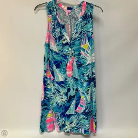 Dress Designer By Lilly Pulitzer In Floral Print, Size: S