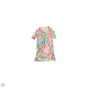 Dress Designer By Lilly Pulitzer In Floral Print, Size: Xl