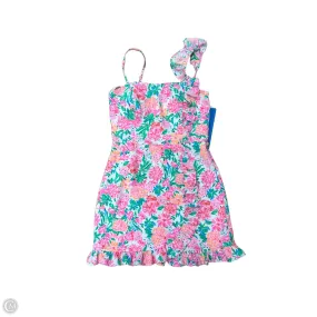 Dress Designer By Lilly Pulitzer In Floral Print, Size: Xxs