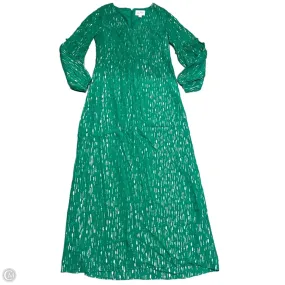Dress Designer By Lilly Pulitzer In Gold & Green, Size: S