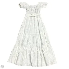 Dress Designer By Lilly Pulitzer In Gold & White, Size: S