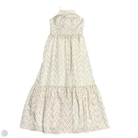 Dress Designer By Lilly Pulitzer In Gold & White, Size: S