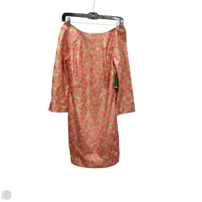 Dress Designer By Lilly Pulitzer In Green & Pink, Size: 2