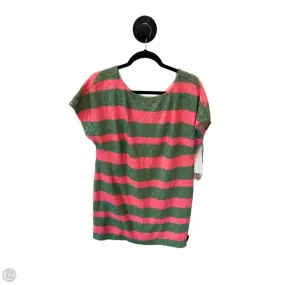 Dress Designer By Lilly Pulitzer In Green & Pink, Size: L