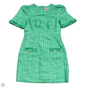 Dress Designer By Lilly Pulitzer In Green & Pink, Size: S