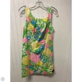 Dress Designer By Lilly Pulitzer In Green & White, Size: S