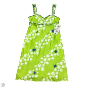 Dress Designer By Lilly Pulitzer In Green & White, Size: Xs