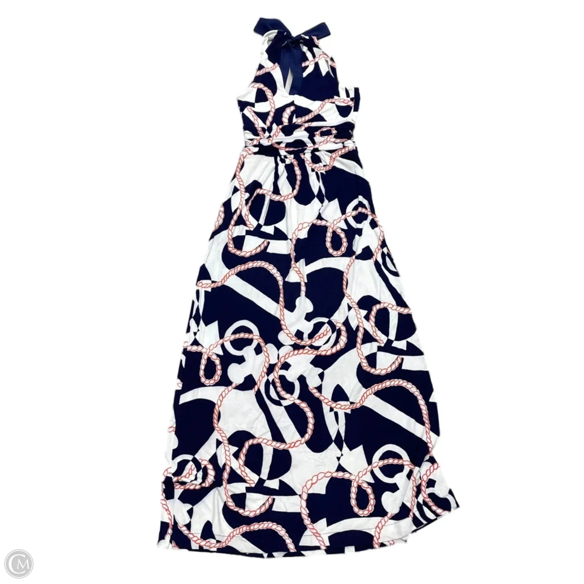 Dress Designer By Lilly Pulitzer In Nautical Print, Size: Xs