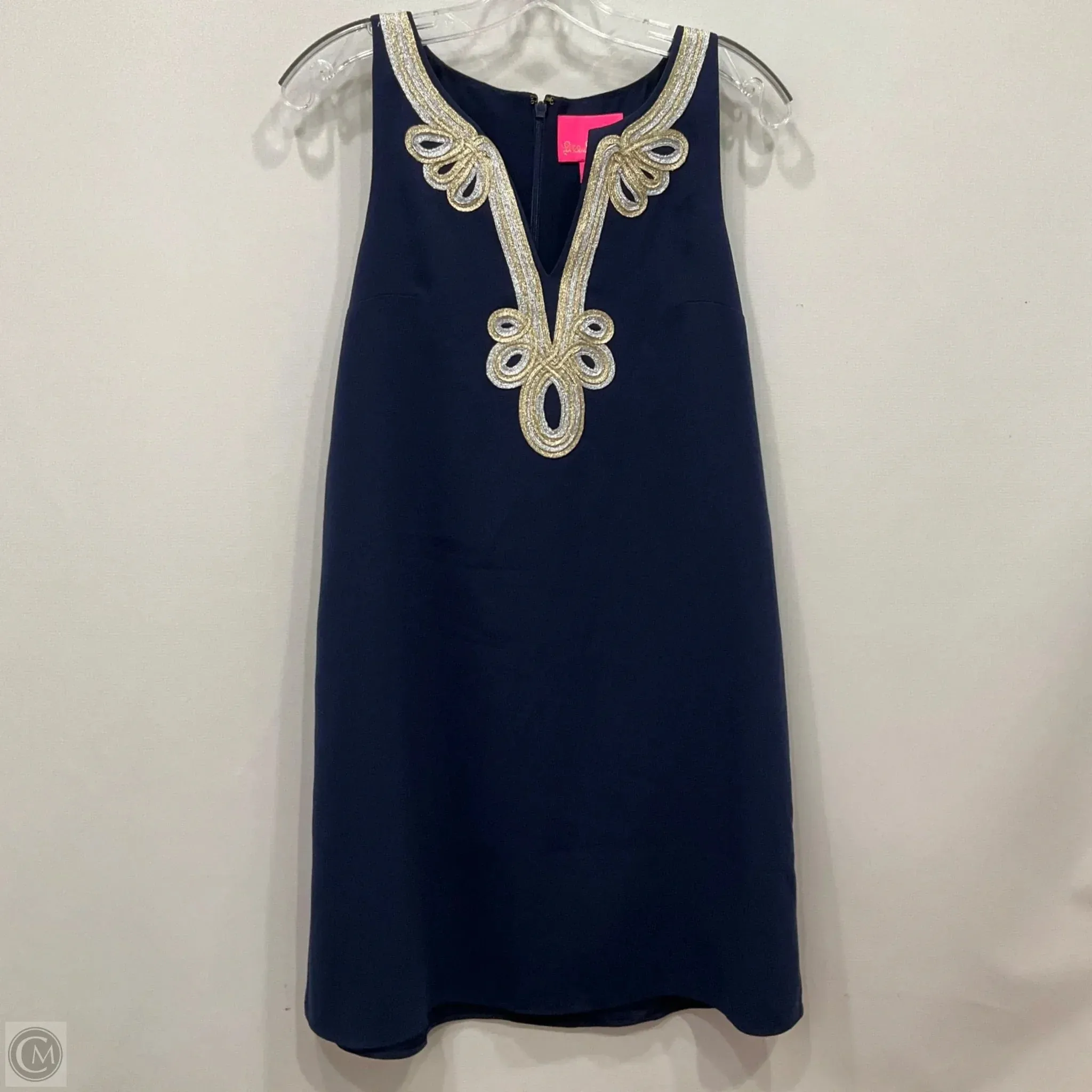 Dress Designer By Lilly Pulitzer In Navy, Size: 0