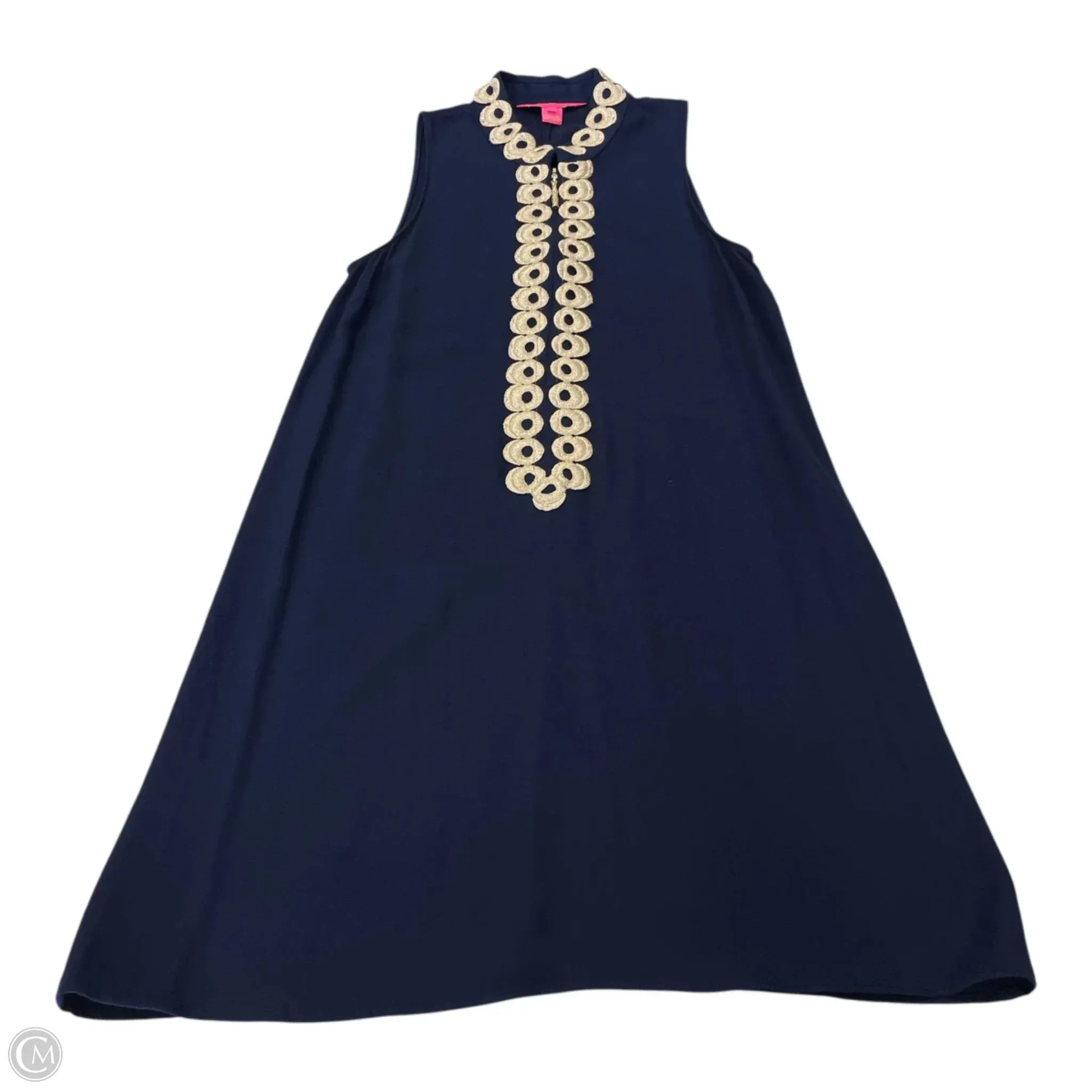 Dress Designer By Lilly Pulitzer In Navy, Size: 0