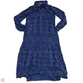Dress Designer By Lilly Pulitzer In Navy, Size: L