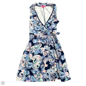 Dress Designer By Lilly Pulitzer In Navy, Size: M