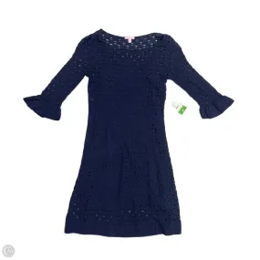 Dress Designer By Lilly Pulitzer In Navy, Size: M