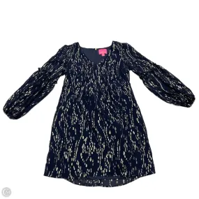 Dress Designer By Lilly Pulitzer In Navy, Size: M