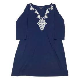 Dress Designer By Lilly Pulitzer In Navy, Size:M