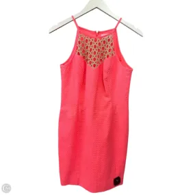 Dress Designer By Lilly Pulitzer In Orange, Size: 12