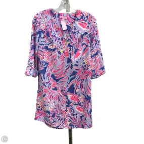 Dress Designer By Lilly Pulitzer In Pink & Purple, Size: Xs