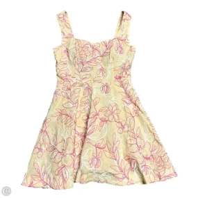 Dress Designer By Lilly Pulitzer In Pink & Tan, Size: Xxs
