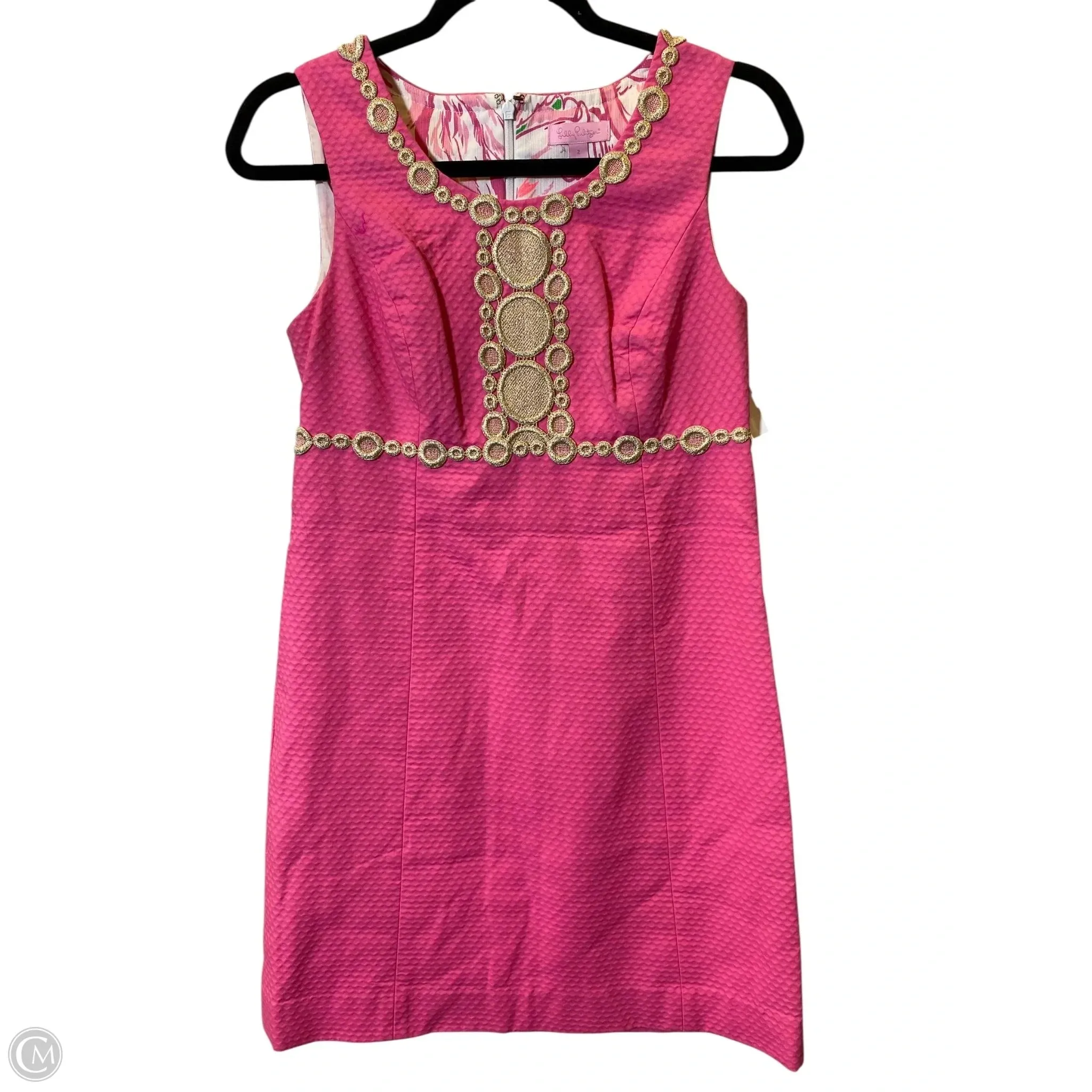 Dress Designer By Lilly Pulitzer In Pink, Size: 2