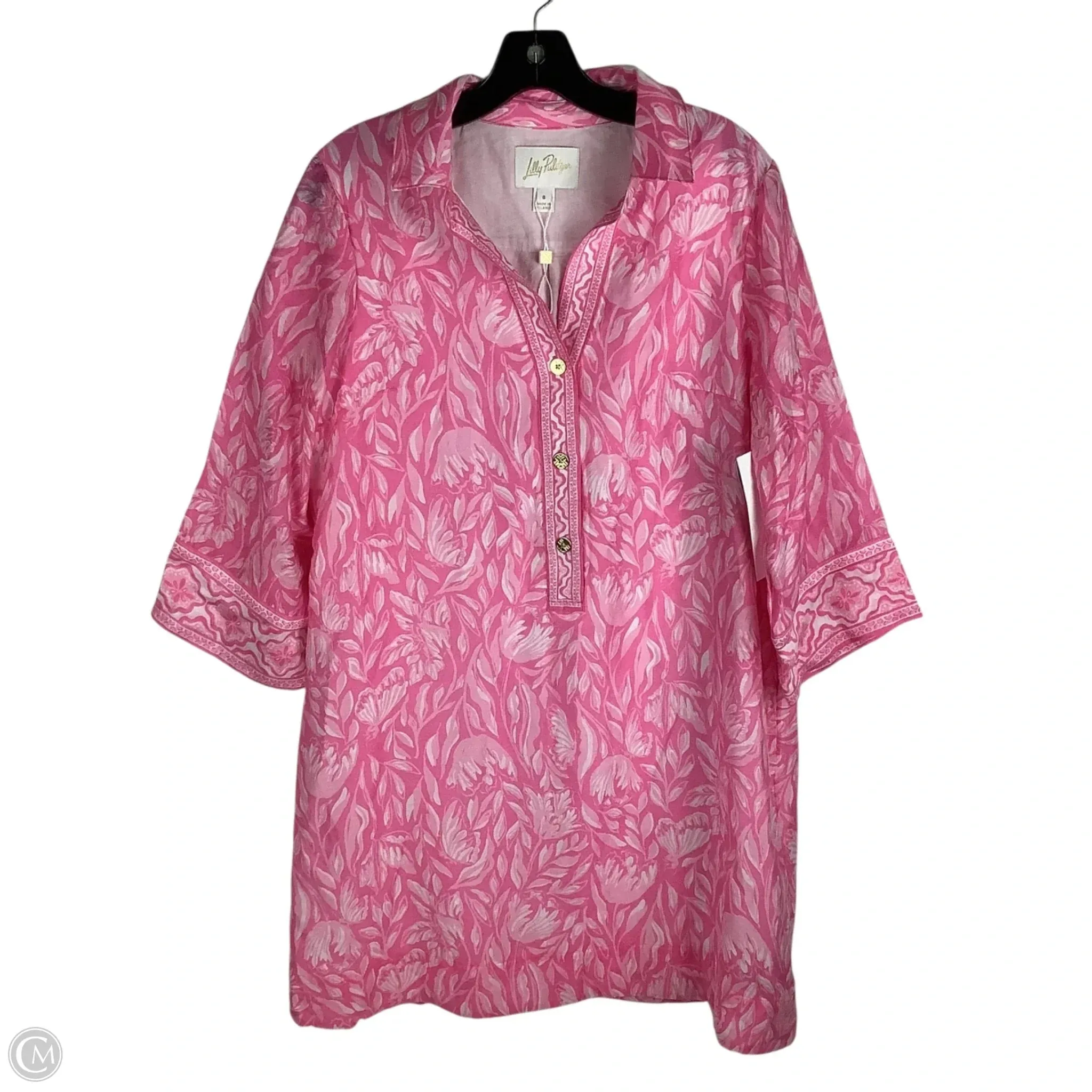 Dress Designer By Lilly Pulitzer In Pink, Size: 8