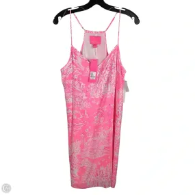 Dress Designer By Lilly Pulitzer In Pink, Size: L