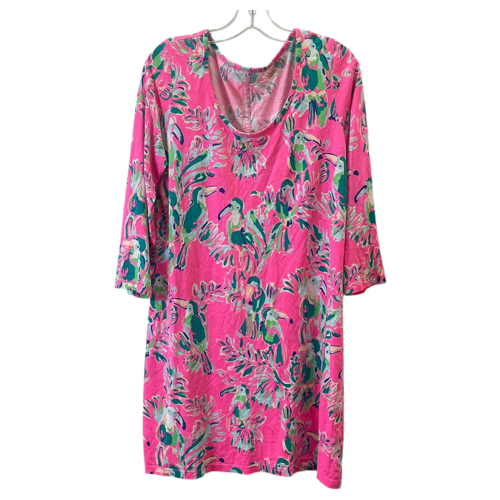 Dress Designer By Lilly Pulitzer In Pink, Size:L