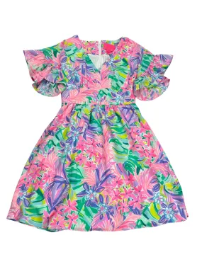 Dress Designer By Lilly Pulitzer In Pink, Size:Xxs