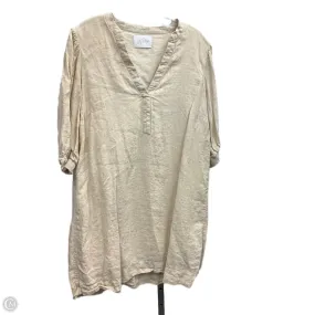 Dress Designer By Lilly Pulitzer In Tan, Size: Xl