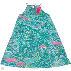 Dress Designer By Lilly Pulitzer In Teal, Size: M