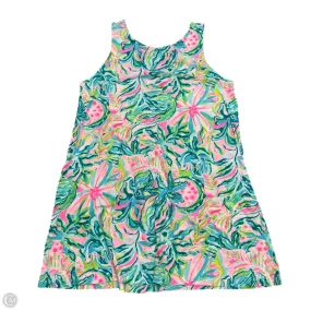 Dress Designer By Lilly Pulitzer In Tropical Print, Size: Xxl