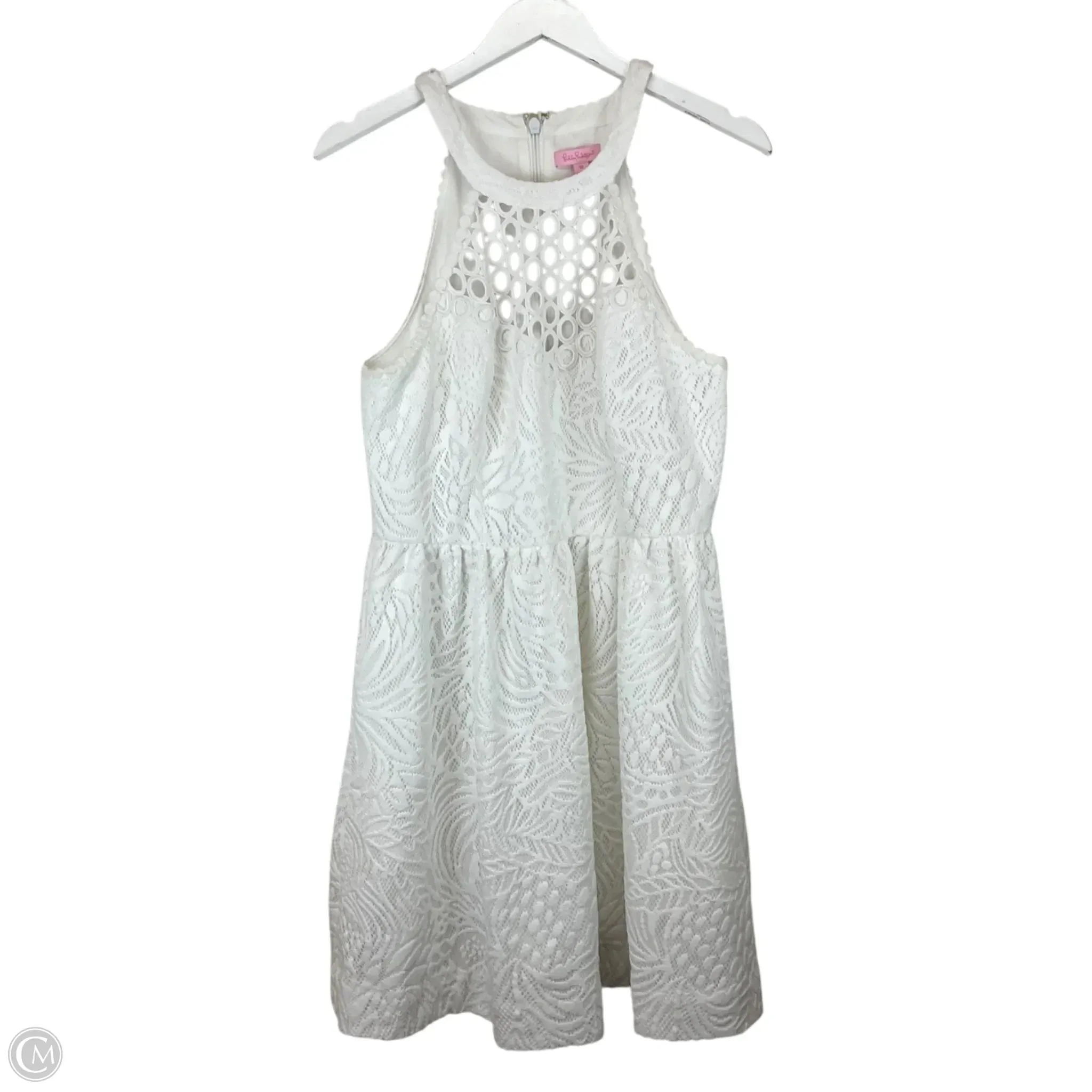 Dress Designer By Lilly Pulitzer In White, Size: 12