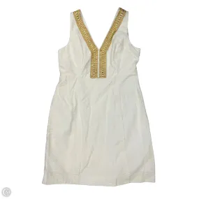 Dress Designer By Lilly Pulitzer In White, Size: 14