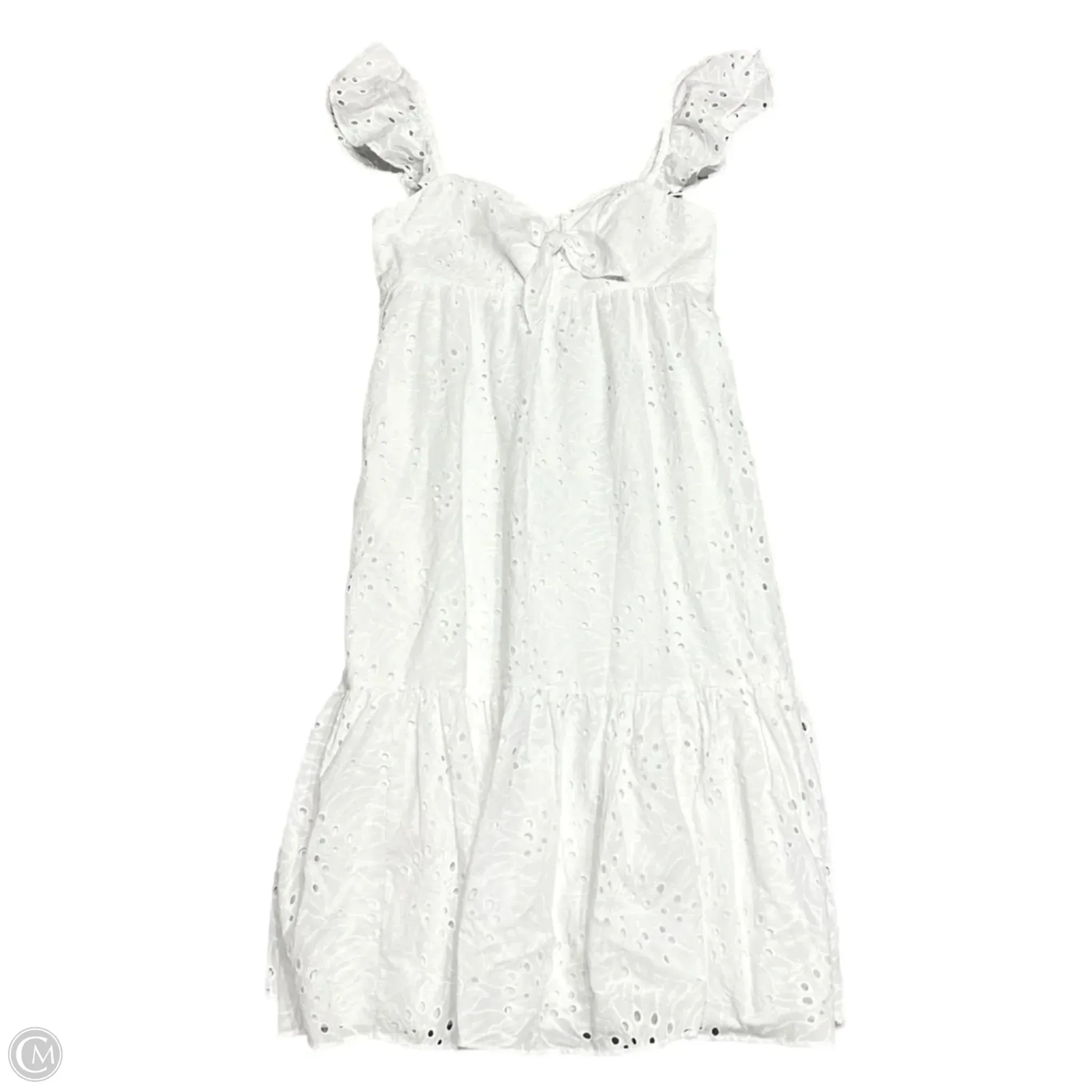 Dress Designer By Lilly Pulitzer In White, Size: L