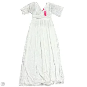 Dress Designer By Lilly Pulitzer In White, Size: M