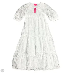 Dress Designer By Lilly Pulitzer In White, Size: S