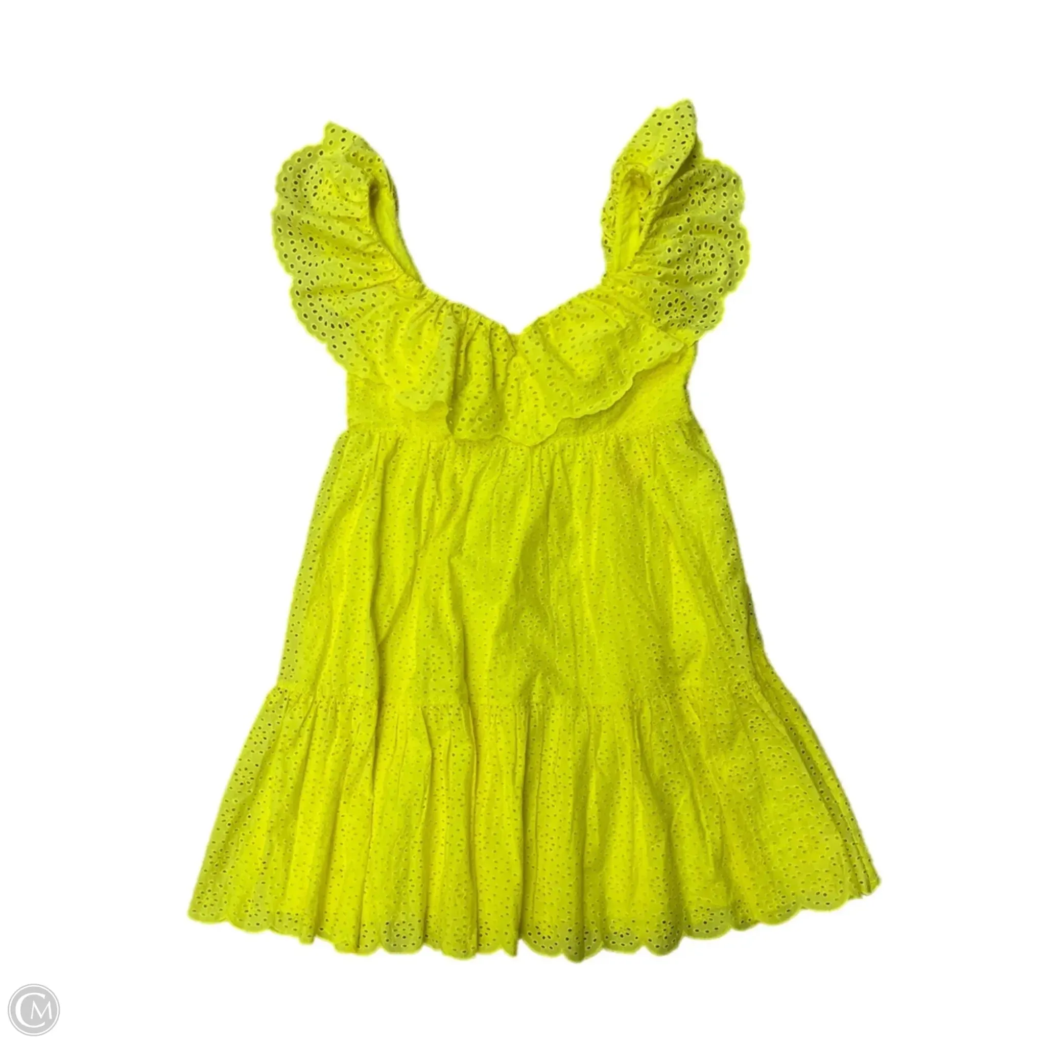 Dress Designer By Lilly Pulitzer In Yellow, Size: M