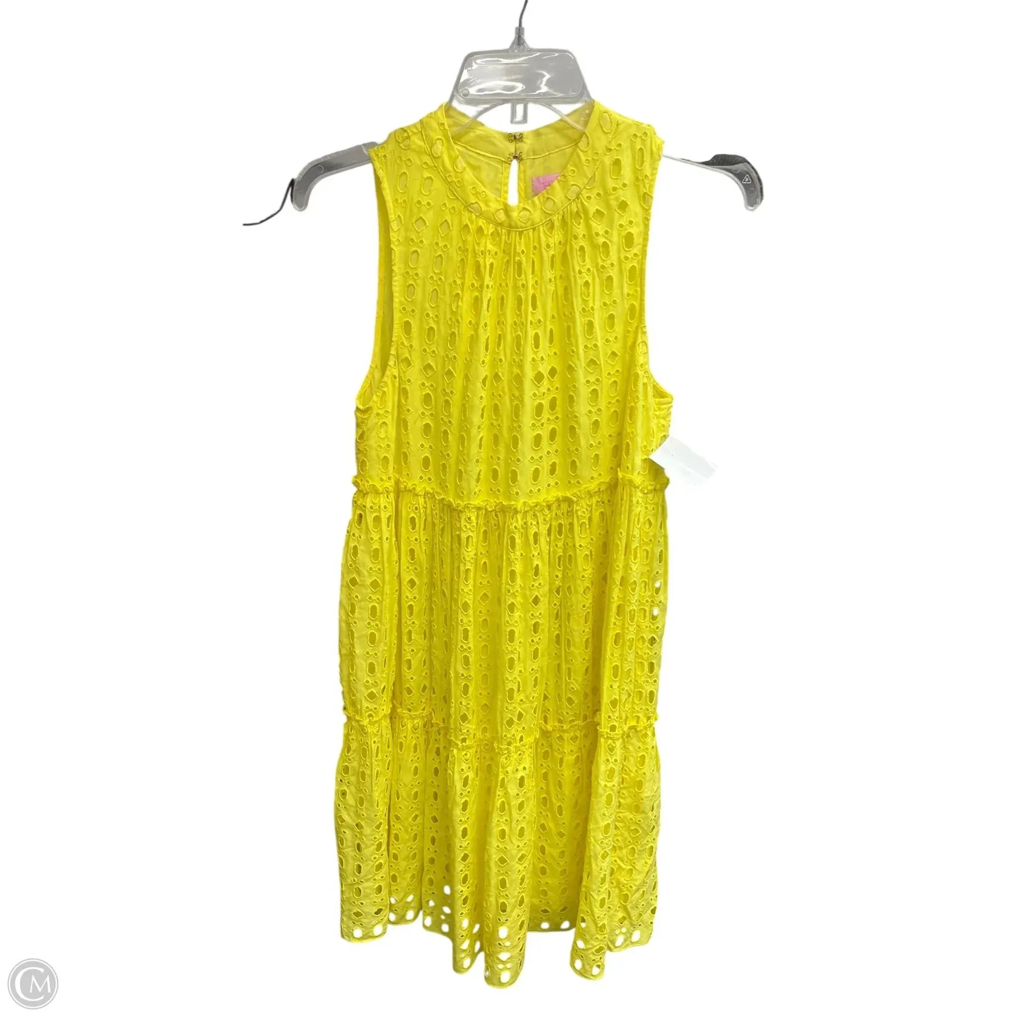 Dress Designer By Lilly Pulitzer In Yellow, Size: Xs