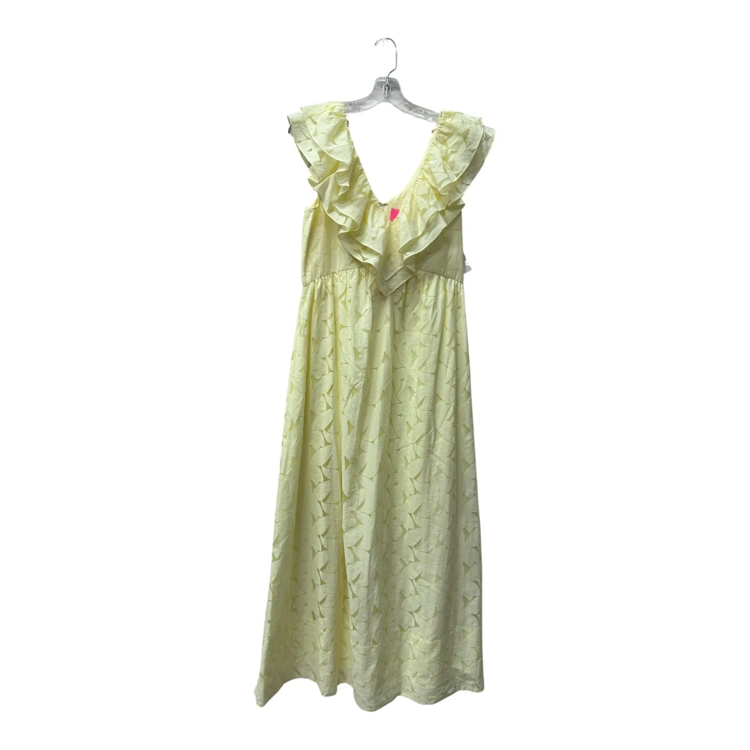 Dress Designer By Lilly Pulitzer In Yellow, Size:M
