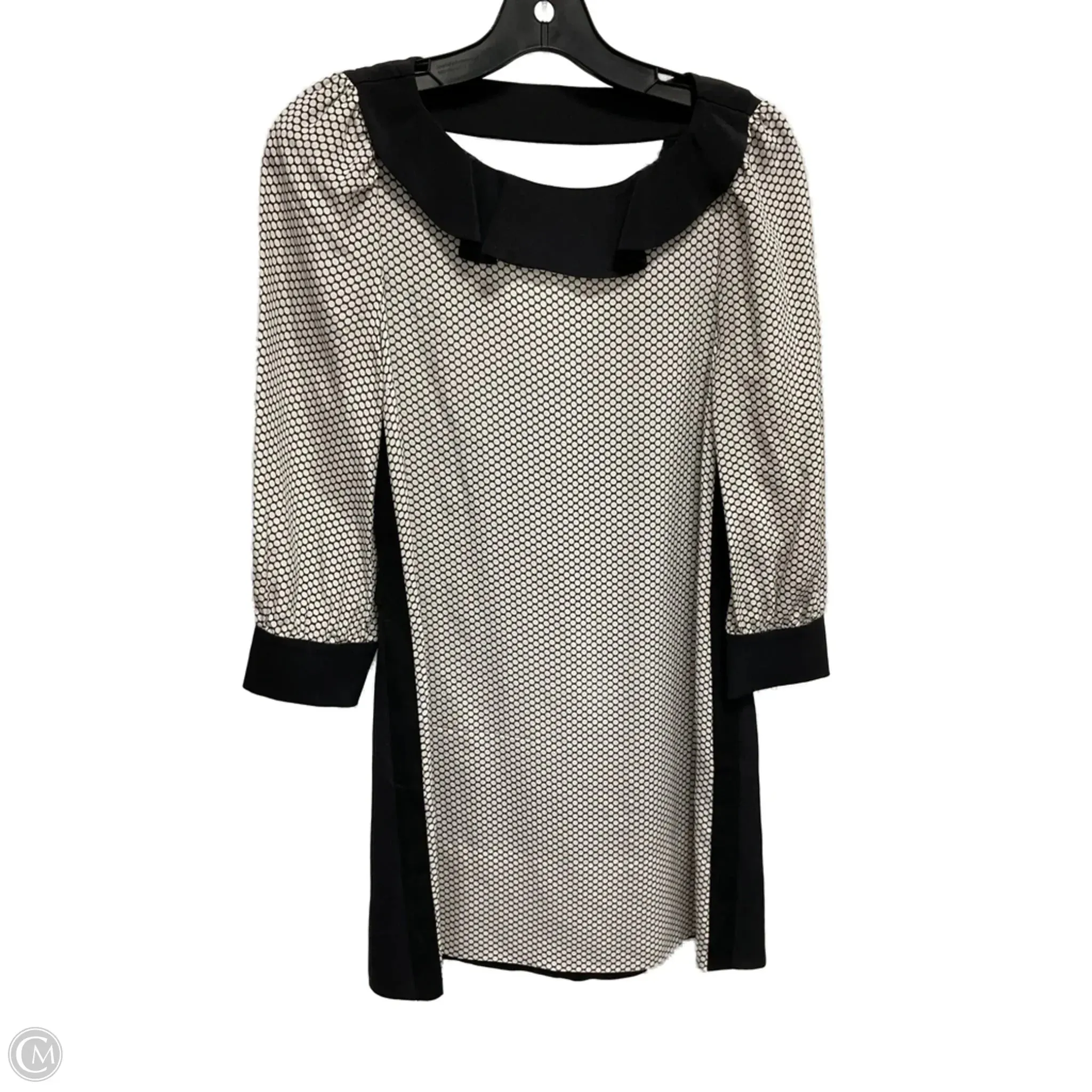 Dress Designer By Marc By Marc Jacobs In Black & Cream, Size: 0
