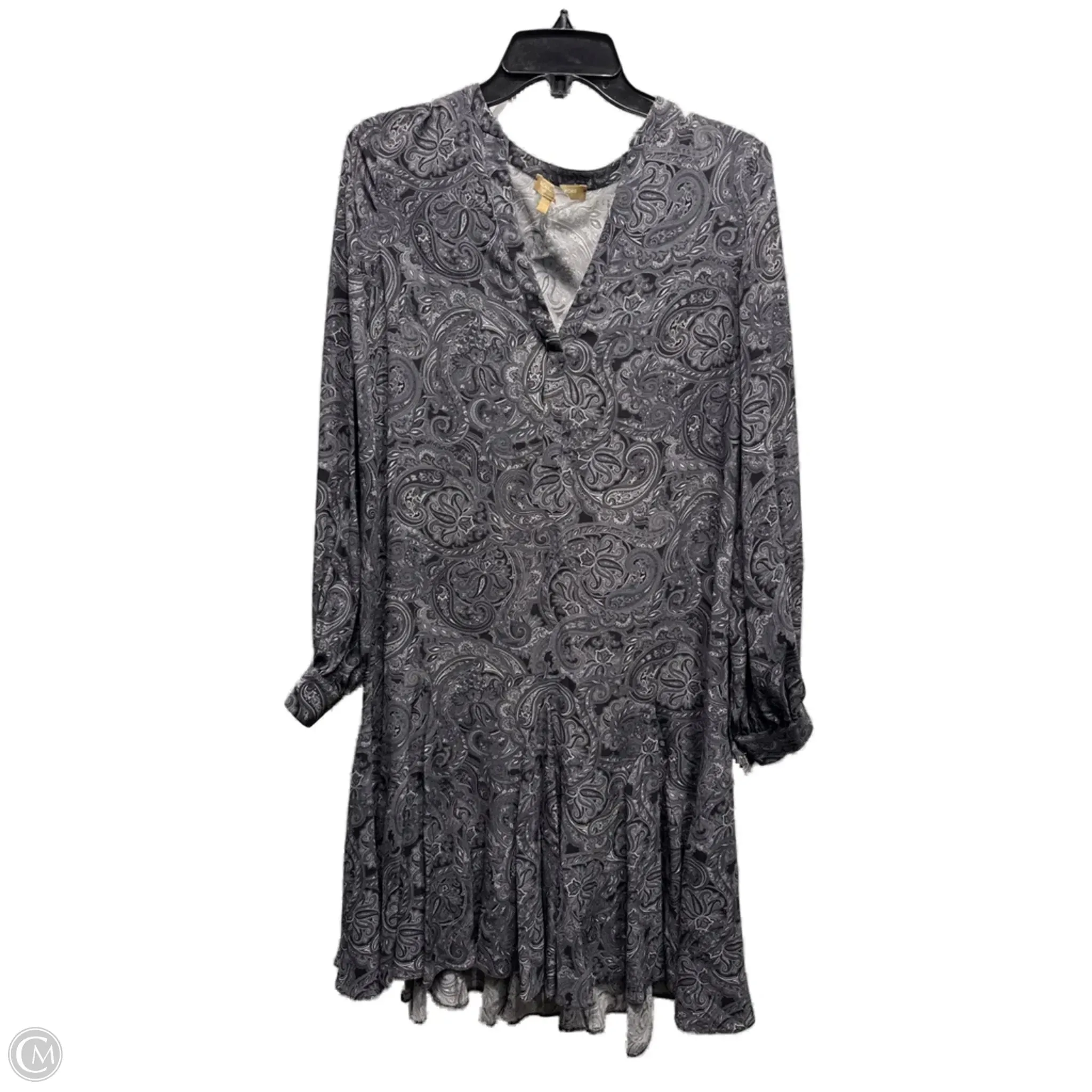 Dress Designer By Michael Kors Collection In Grey, Size: 4