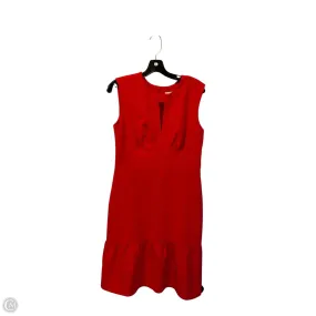Dress Designer By Milly In Red, Size: 8