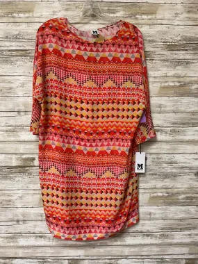 Dress Designer By Missoni In Orange & Red, Size:M