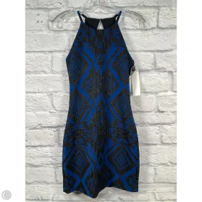 Dress Designer By Parker In Black & Blue, Size: S